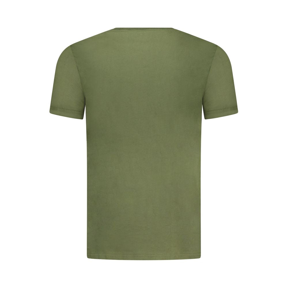 Aeronautica Militare Verde Cotton Mens Underwear Shirt