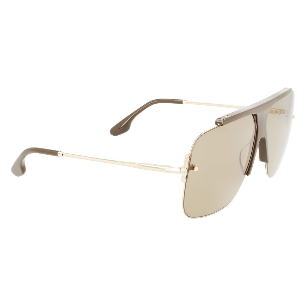 Victoria Beckham Brown Acetate Sunglasses