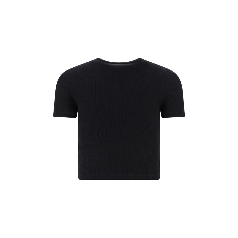 Fendi Black Cotton T-Shirt