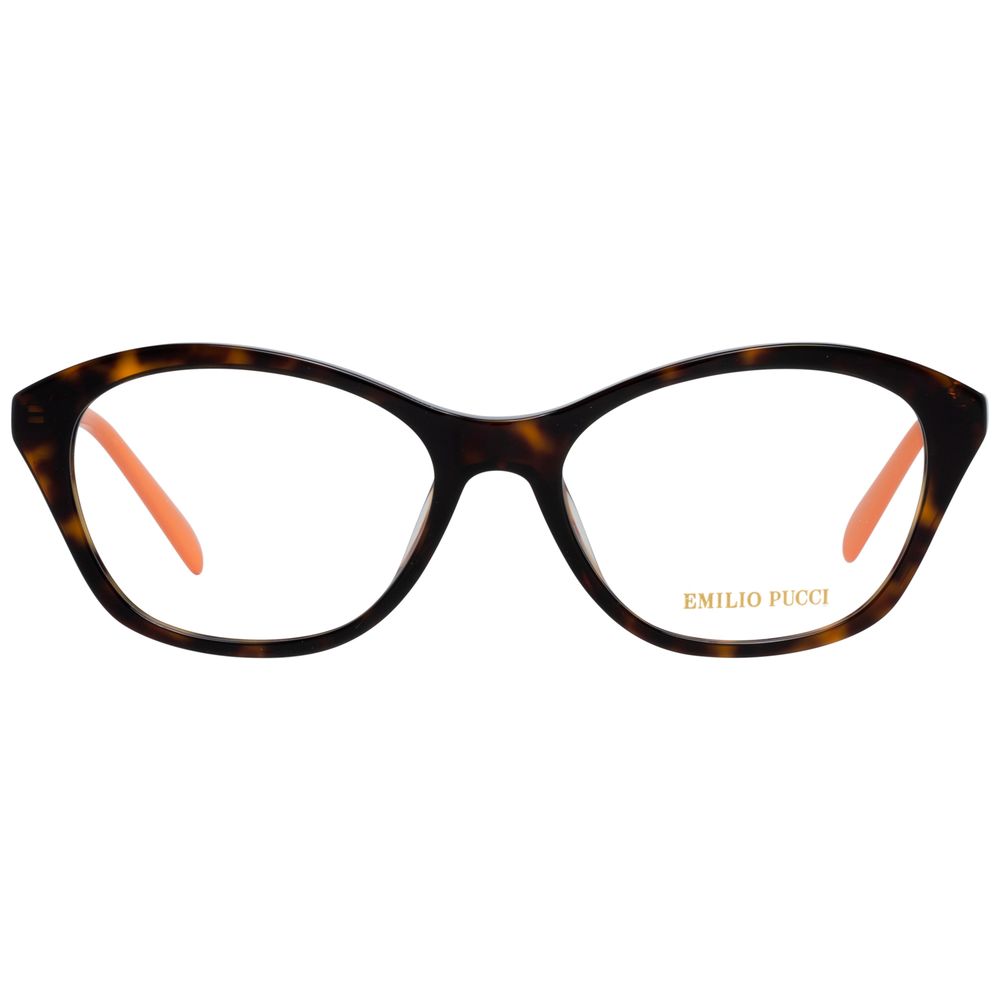Emilio Pucci Brown Metal Glasses (Frames)