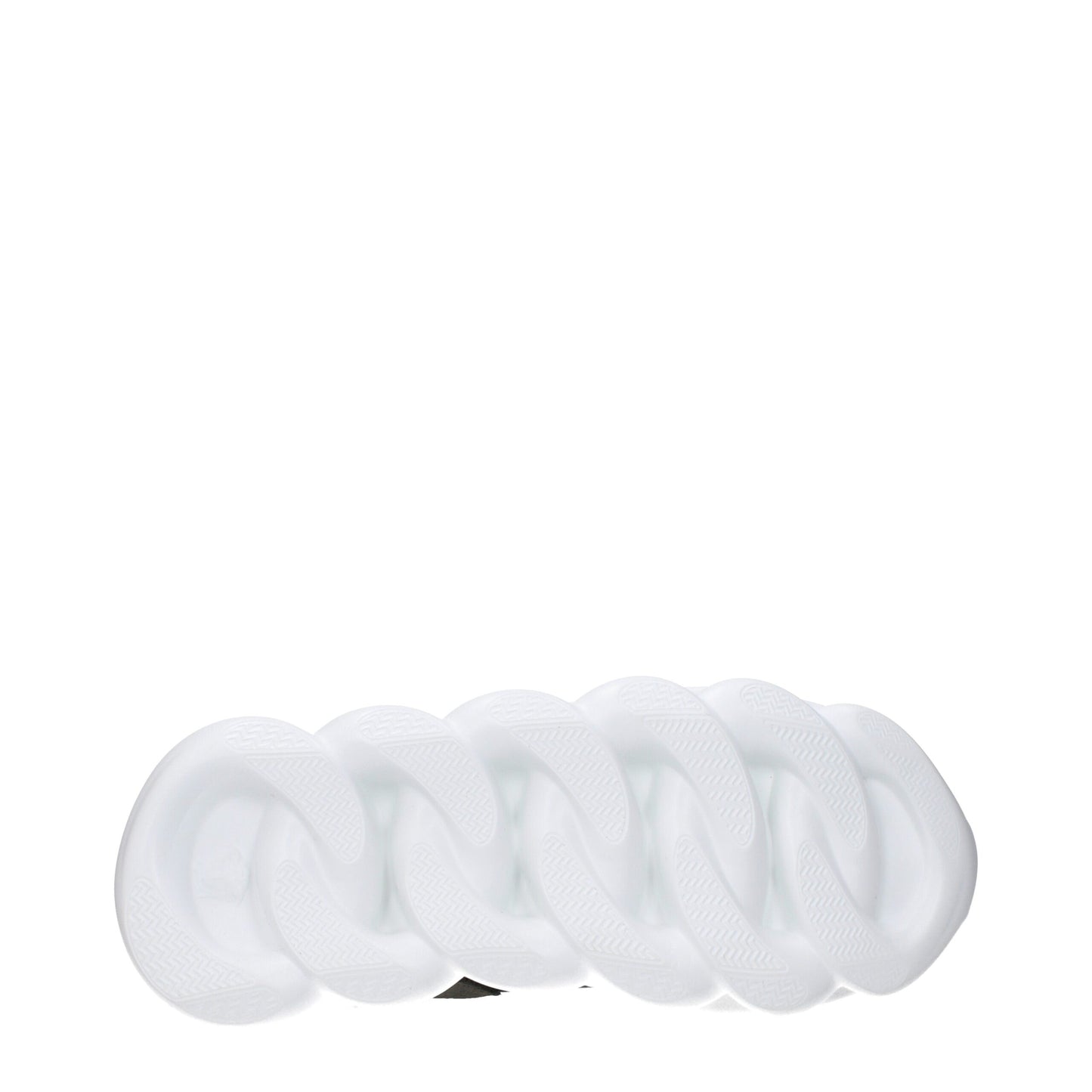 Versace Gray Leather Athletic Sneakers