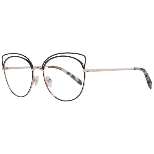 Emilio Pucci Black Metal Glasses (Frames)