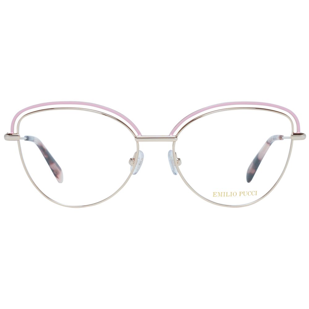Emilio Pucci Gold Metal Glasses (Frames)