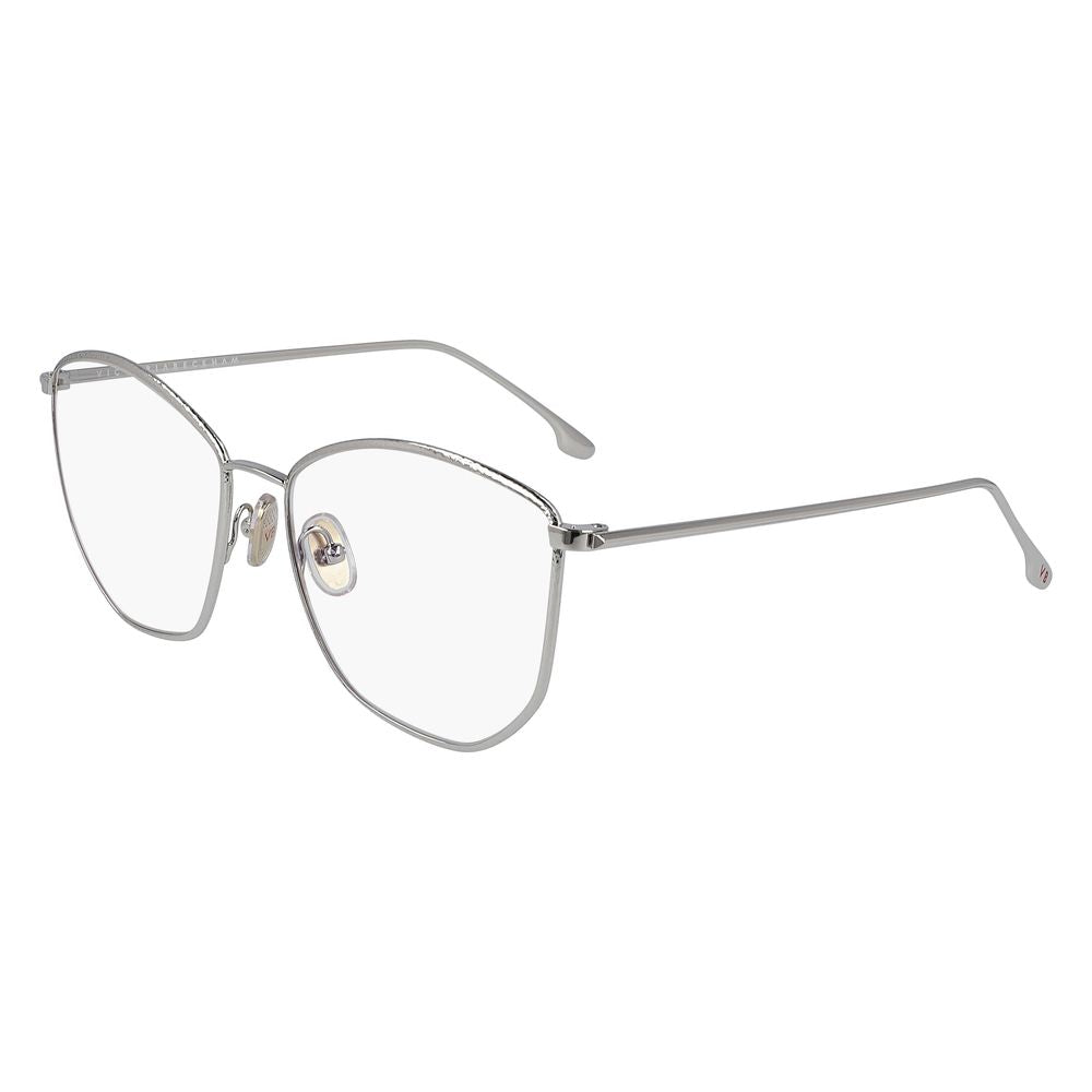 Victoria Beckham Gray Metal Glasses (Frames)