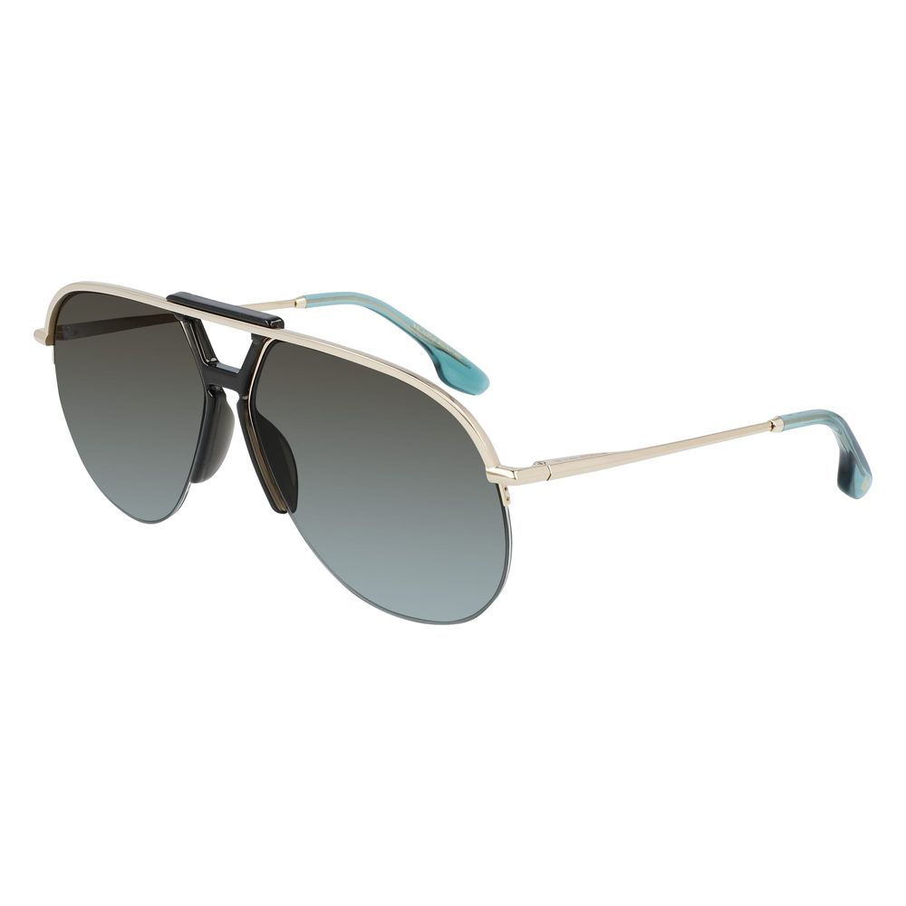 Victoria Beckham Gold Metal Sunglasses