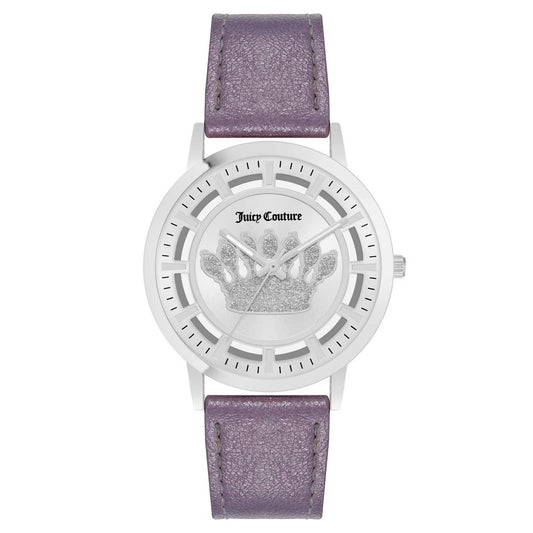 Juicy Couture Purple Plastic Dress Watch