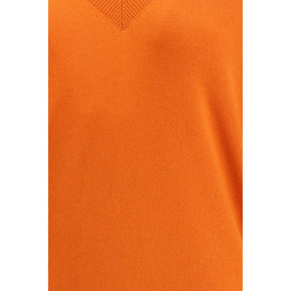 Fendi Orange Cashmere Sweatshirt