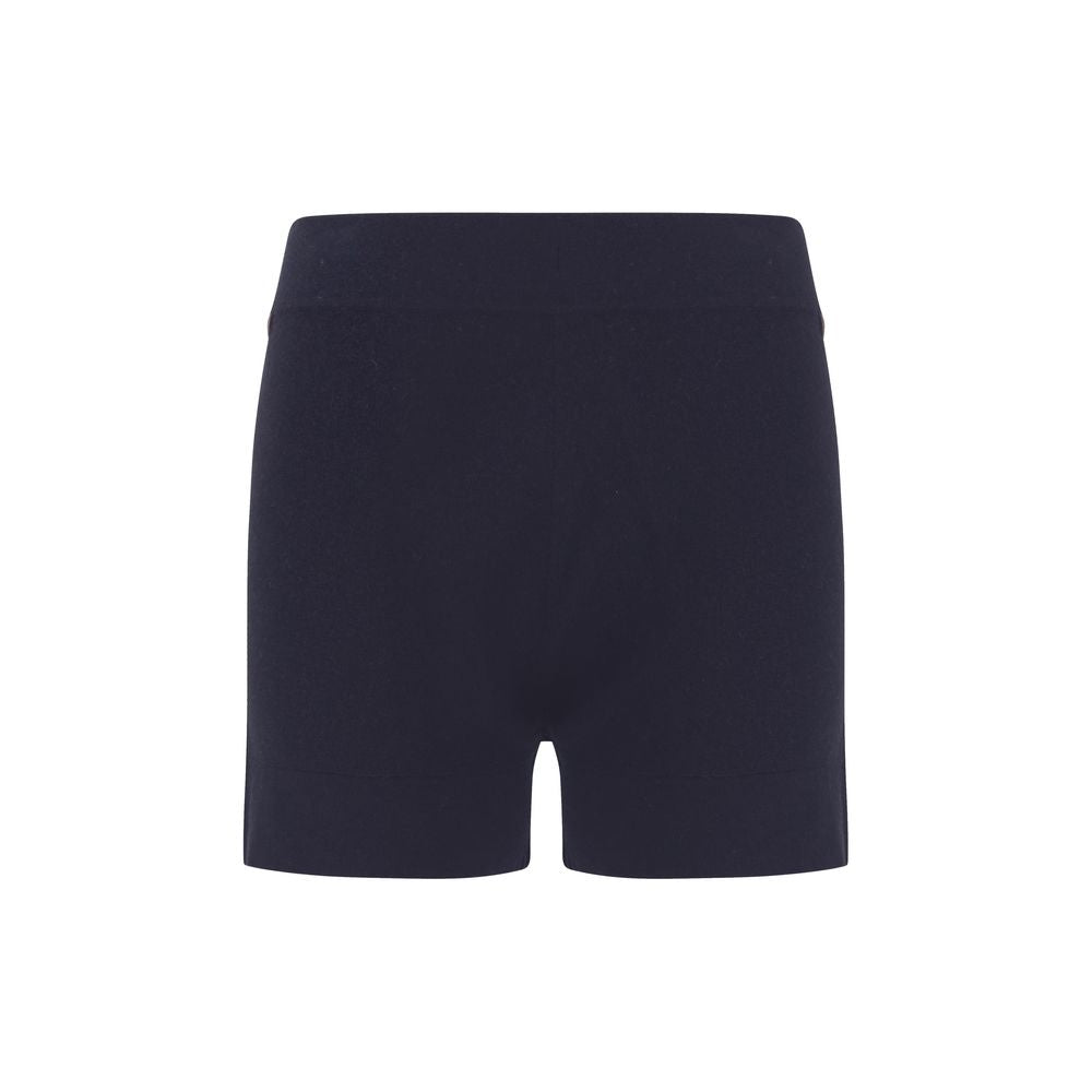 Extreme Cashmere Blue Cotton Shorts