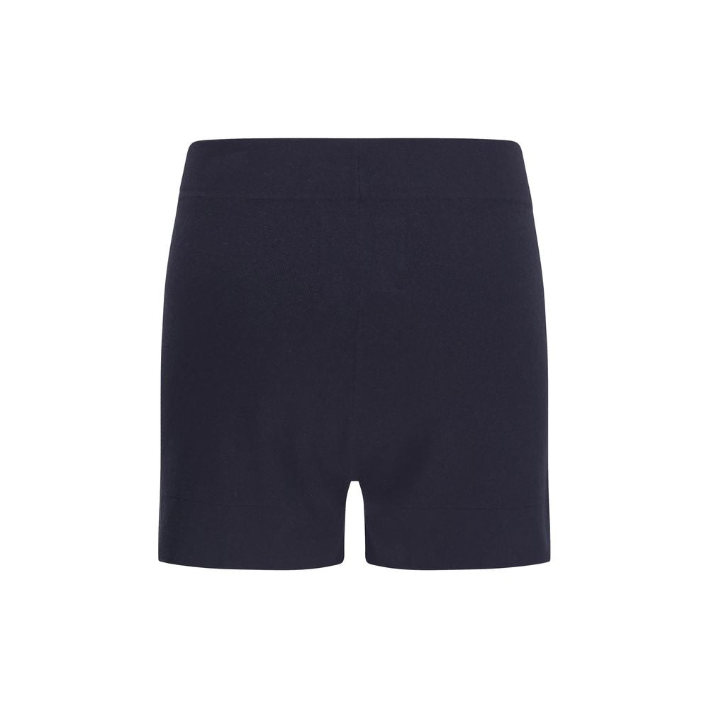 Extreme Cashmere Blue Cotton Shorts