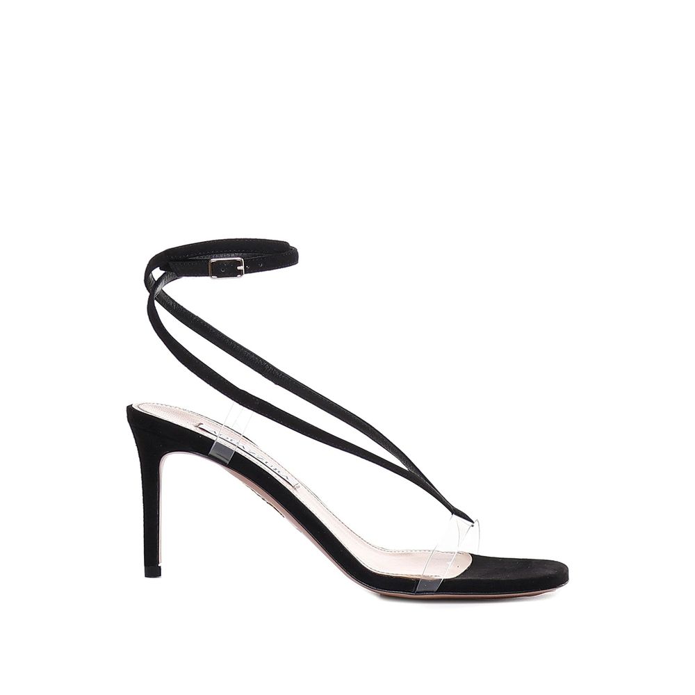 Aquazzura Black Calfskin High Heel Pumps