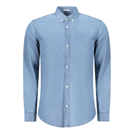 Pepe Jeans Azzurro Cotton Men Shirt