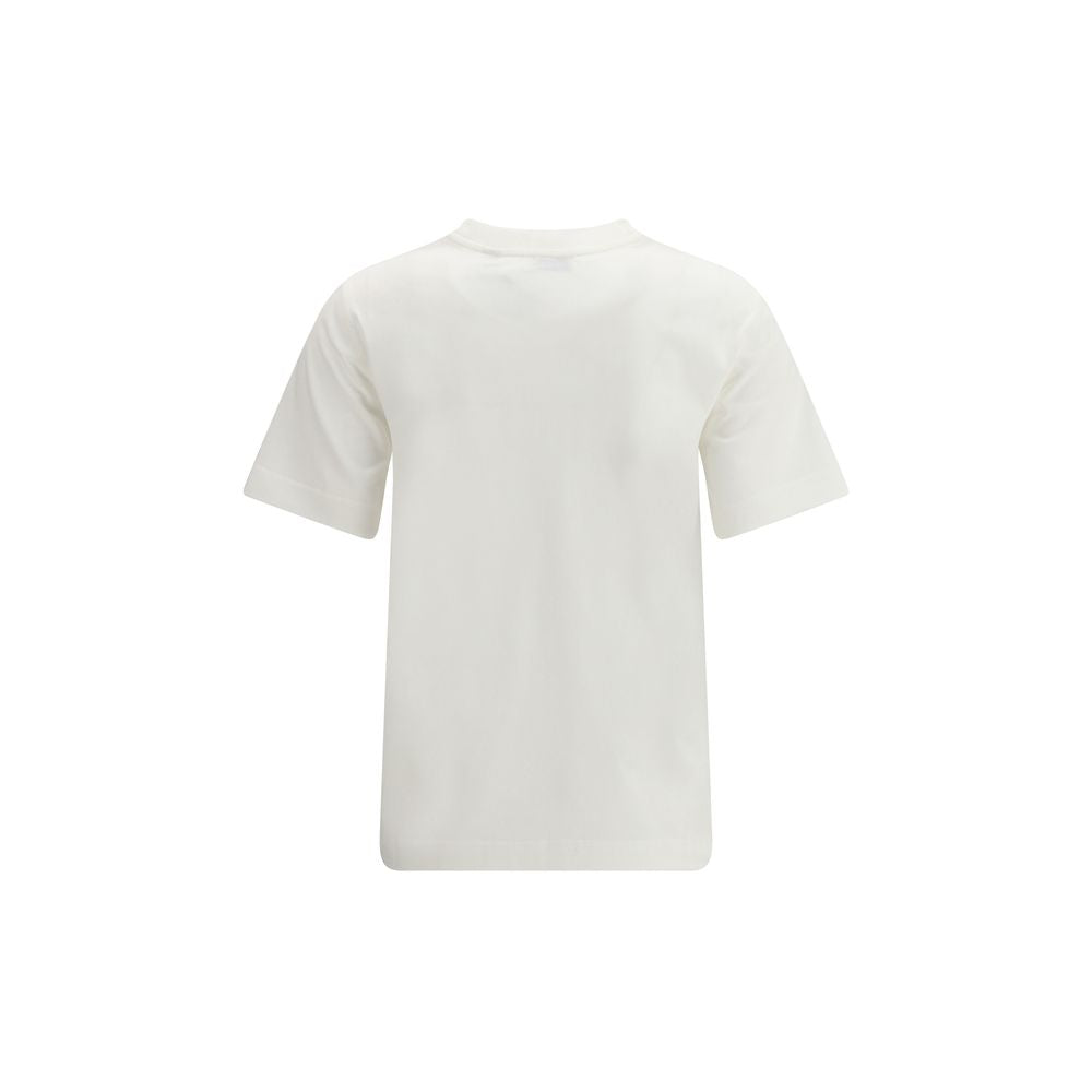 Burberry White Cotton T-Shirt