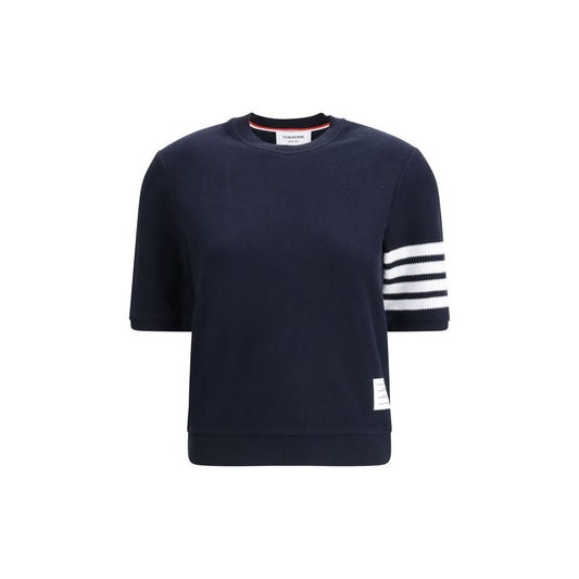 Thom Browne Blue Cotton Sportswear