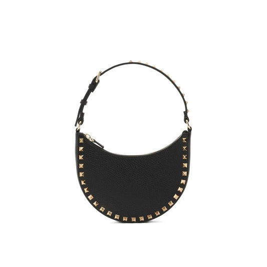 Valentino Garavani Black Calfskin Shoulder Bag