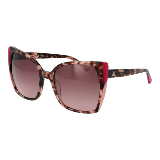 Marciano by Guess Brown Acetate Sunglasses