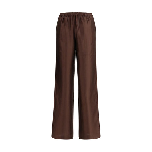 Loulou De Saison Brown Viscose Casual Pants