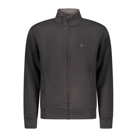 Coveri Moving Black Cotton Men Sweatshirt