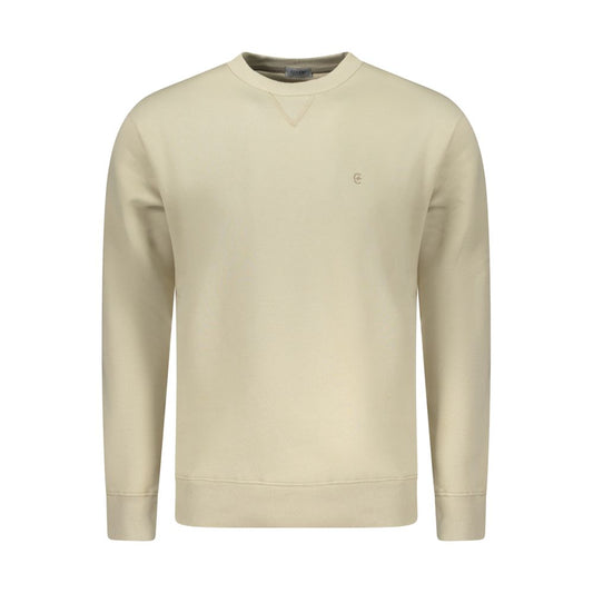 Coveri Moving Beige Cotton Men's Sweatshirt