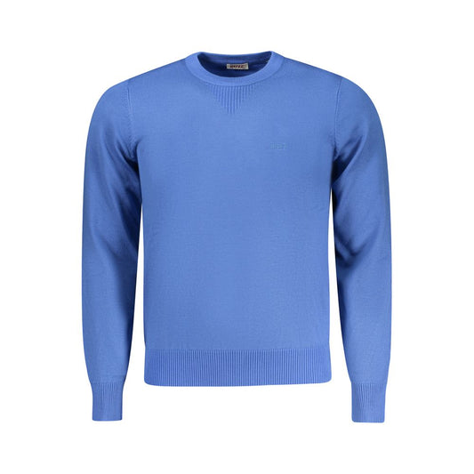 Rifle Blue Viscose Men Sweater