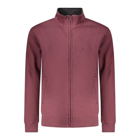 Coveri Moving Rosso Cotton Men's Sweatshirt