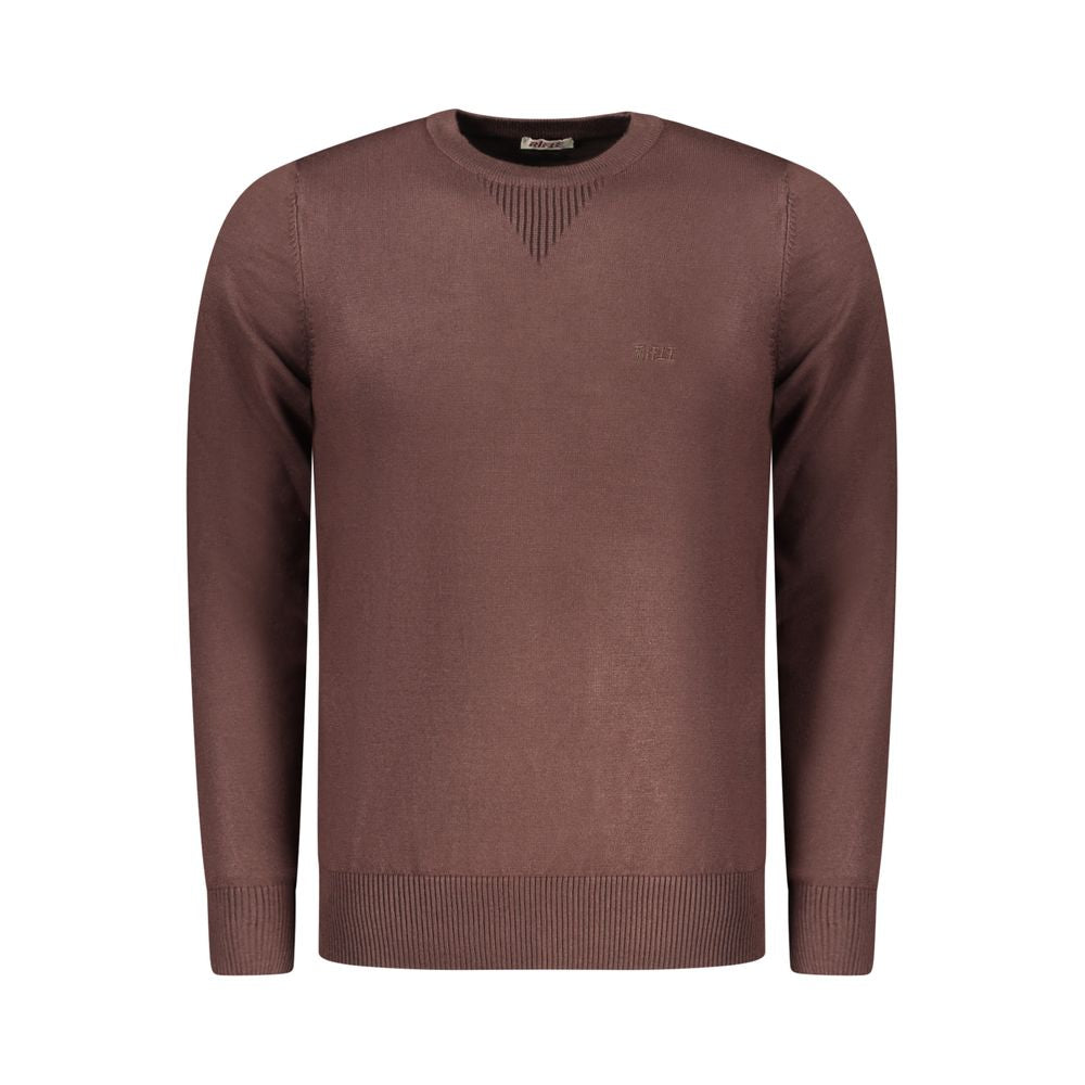 Rifle Marrone Viscosa Men Sweater