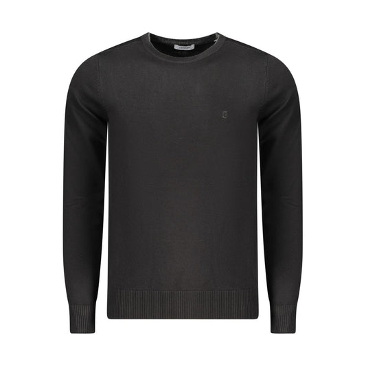 Coveri Moving "Black Viscosa Mens Sweater"