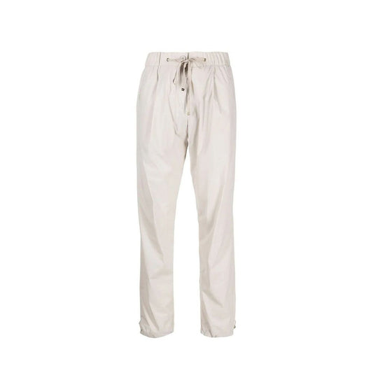 Herno Gray Elastane Casual Pants