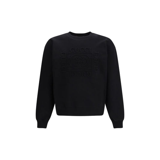 Gucci Black Cotton Sweatshirt