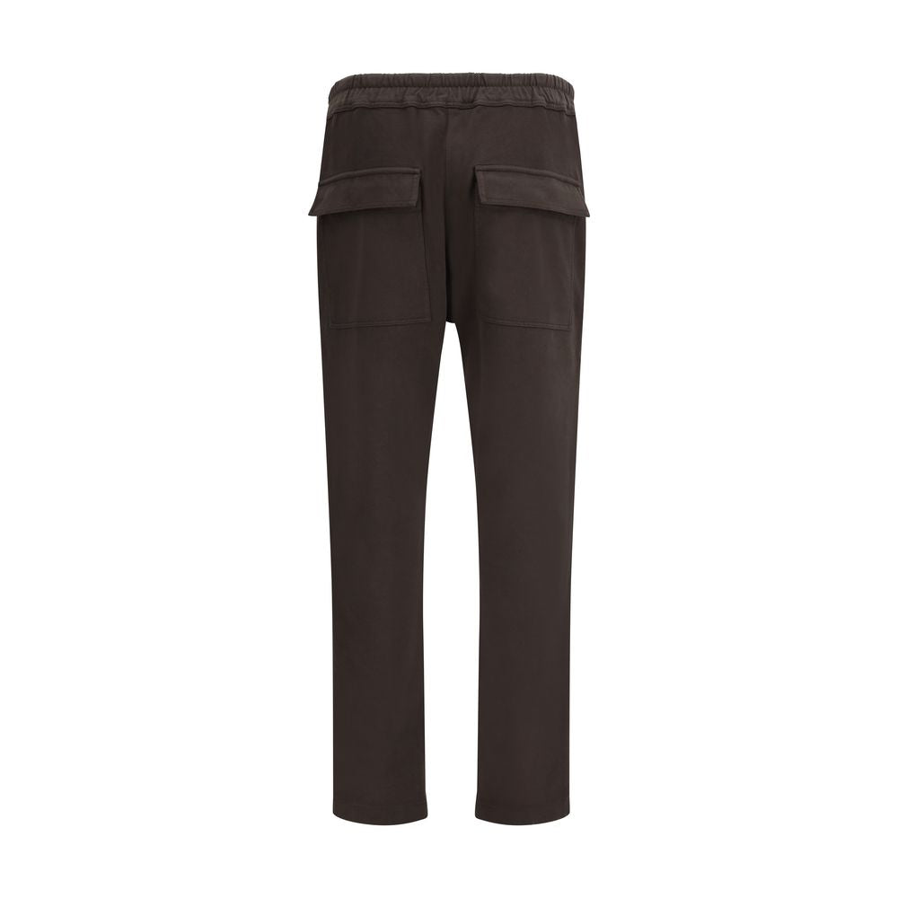 Moncler x Rick Owens Brown Cotton Athletic Pants