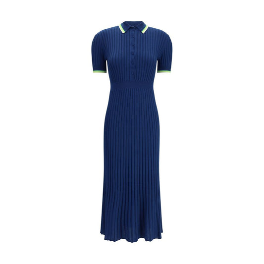 Gabriela Hearst Blue Silk Casual Dress