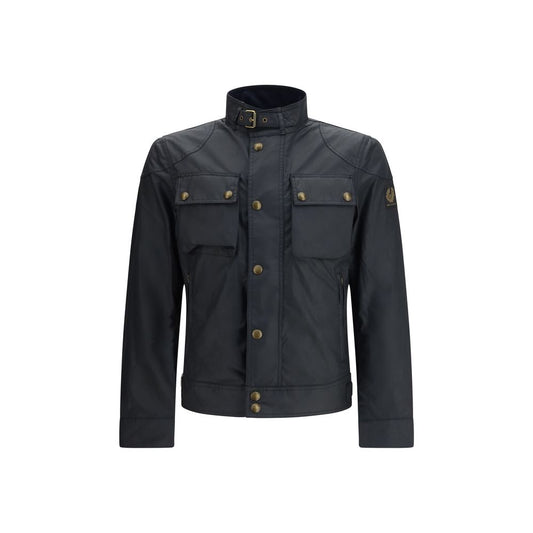 Belstaff Blue Cotton Coat