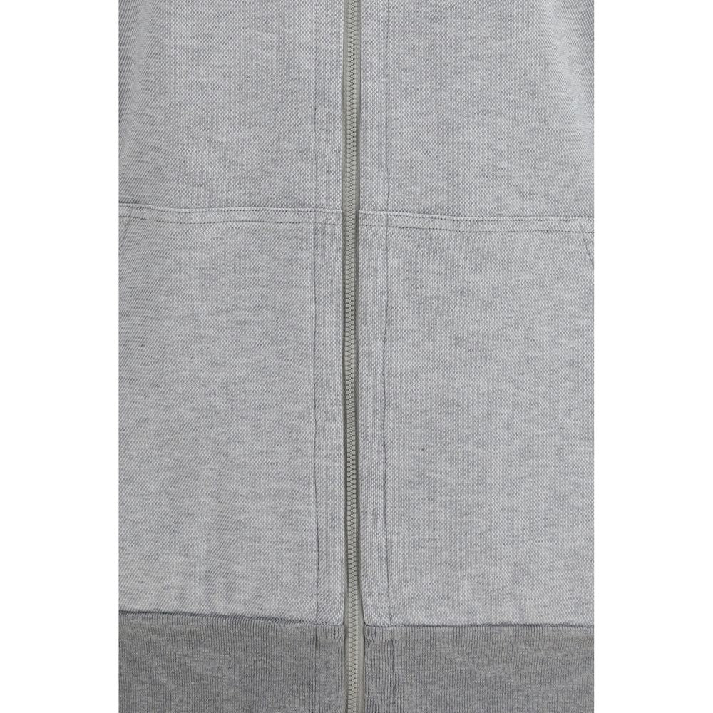 Brioni Gray Cotton Sweatshirt