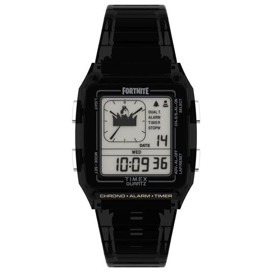 Timex Black Rubber Digital Watch