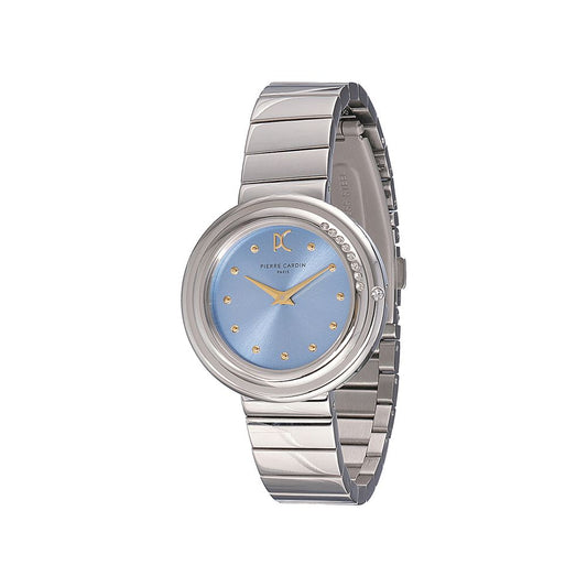 Pierre Cardin Gray Stainless Steel Dress Watch