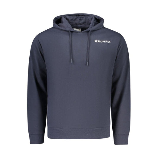 Superga Blue Cotton Men Sweatshirt