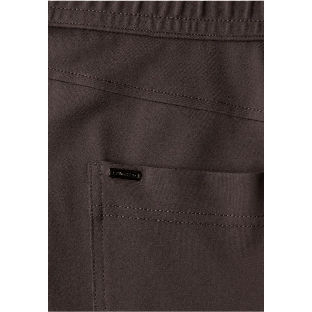 Street One Brown Viscose Casual Pants
