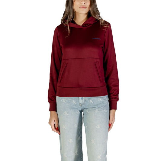 Calvin Klein Bordeaux Cotton Hoodie
