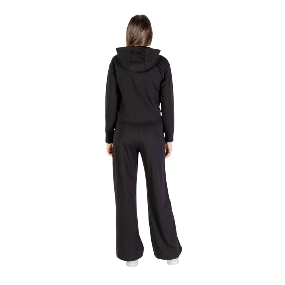EA7 Emporio Armani Black Cotton Tracksuit