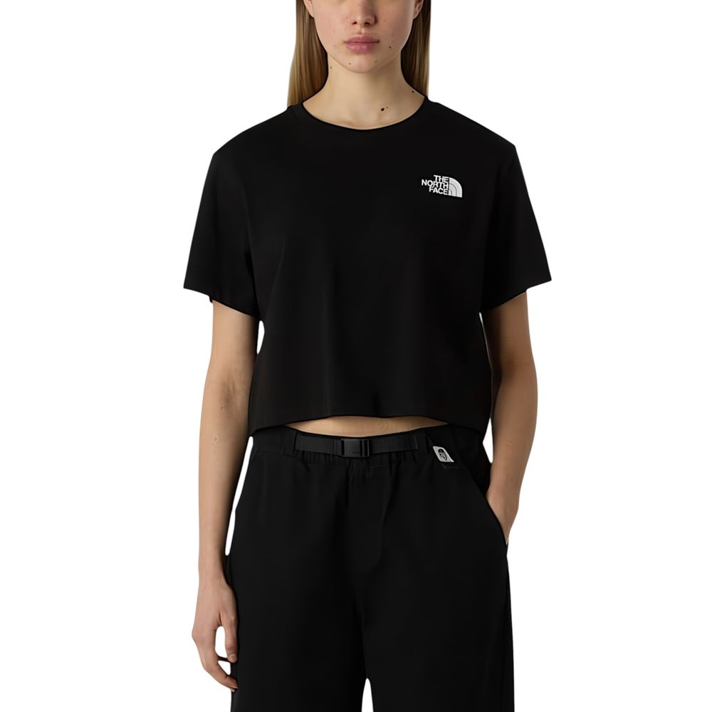 The North Face Black Cotton T-Shirt