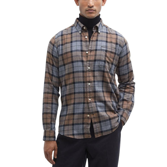 Barbour Beige Cotton Pattern Shirt