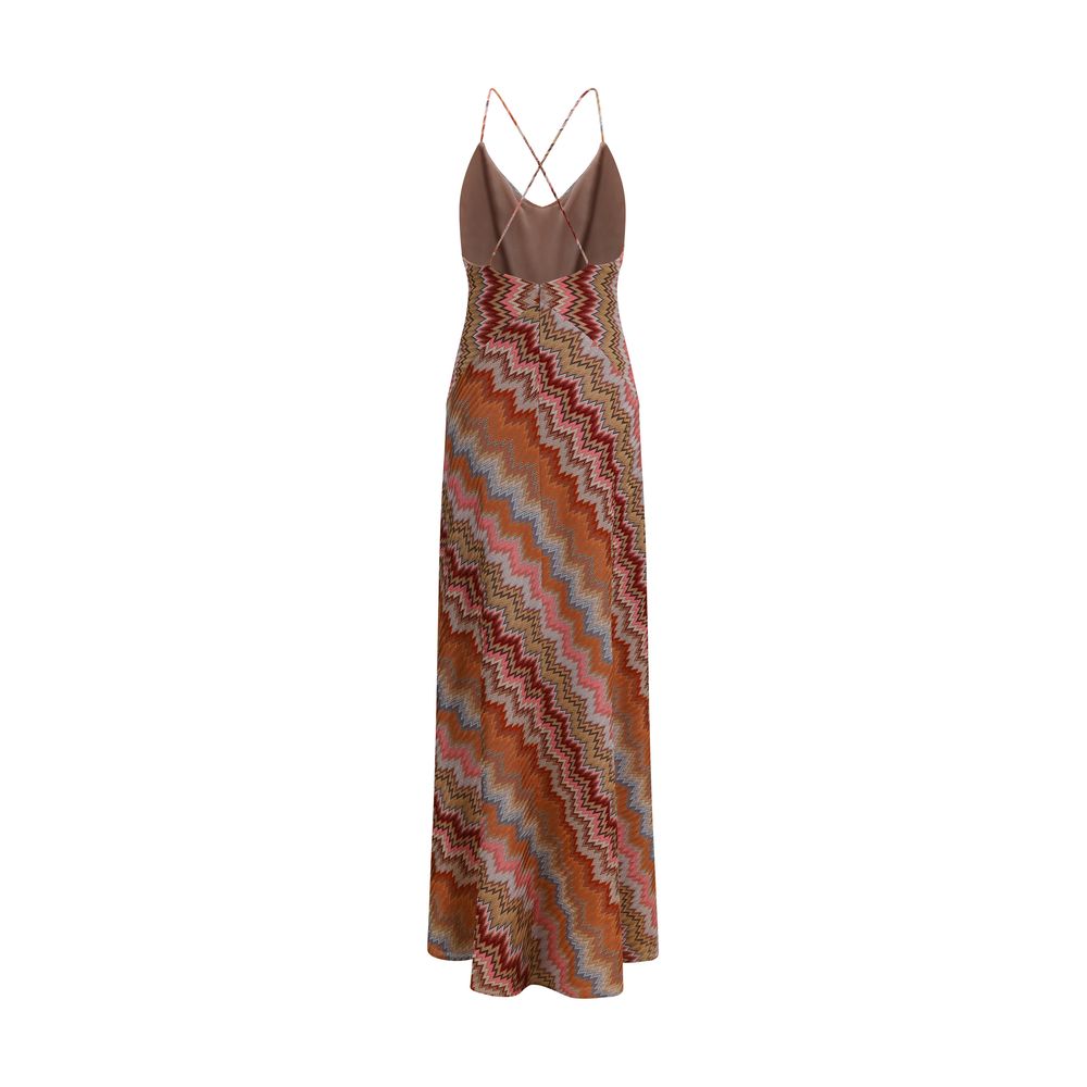 Missoni Multicolor Viscose Long Dress