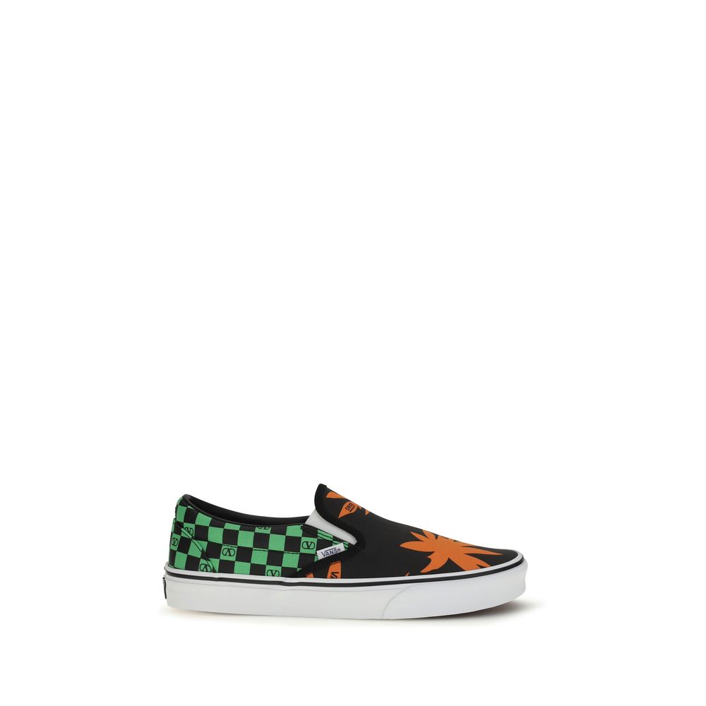 Valentino Garavani Multicolor Cotton Low Top Sneakers