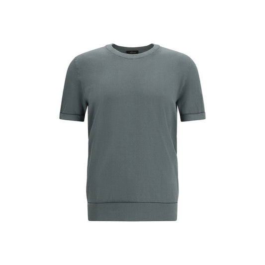 Brioni Bicolor Cotton T-Shirt