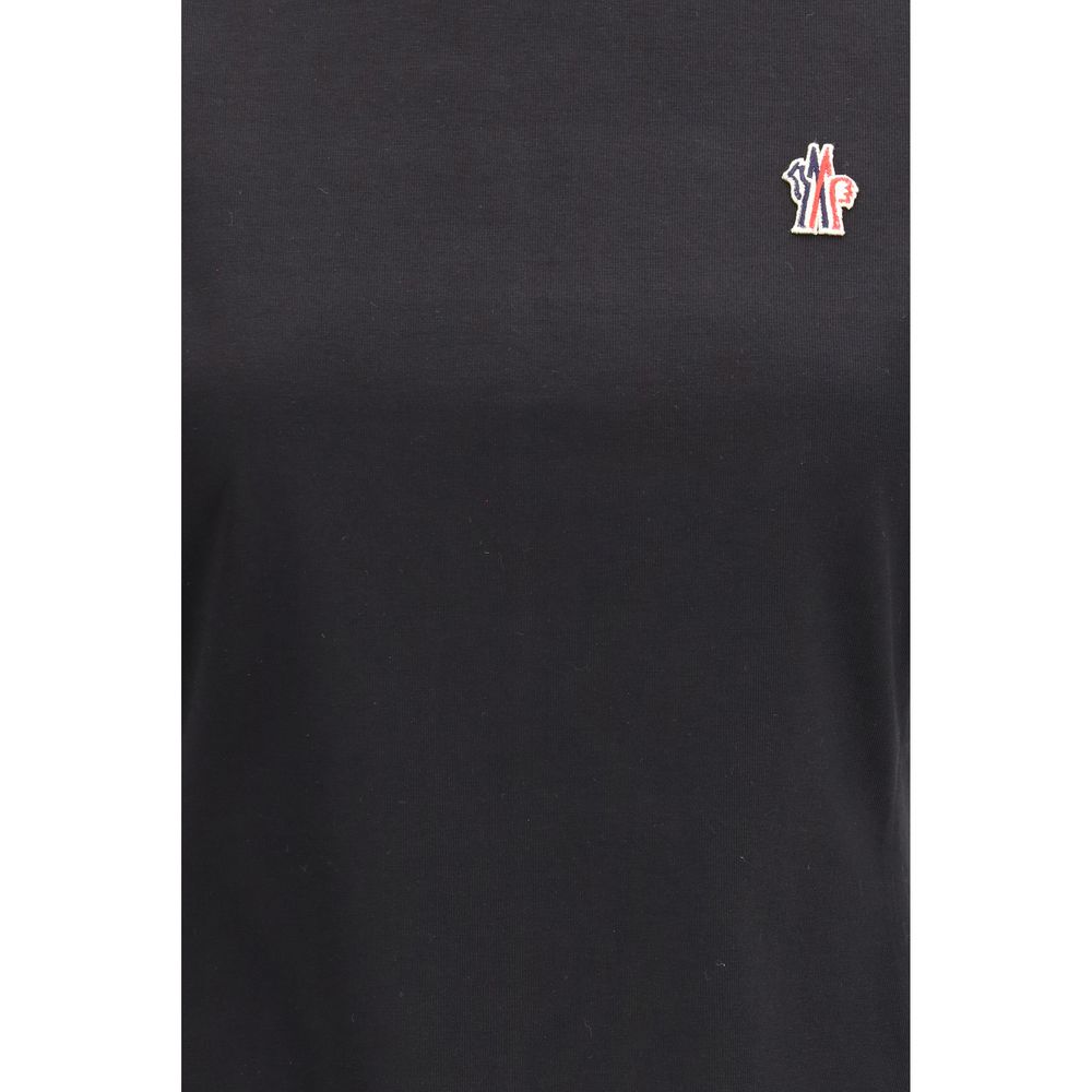 Moncler Grenoble Black Cotton T-Shirt