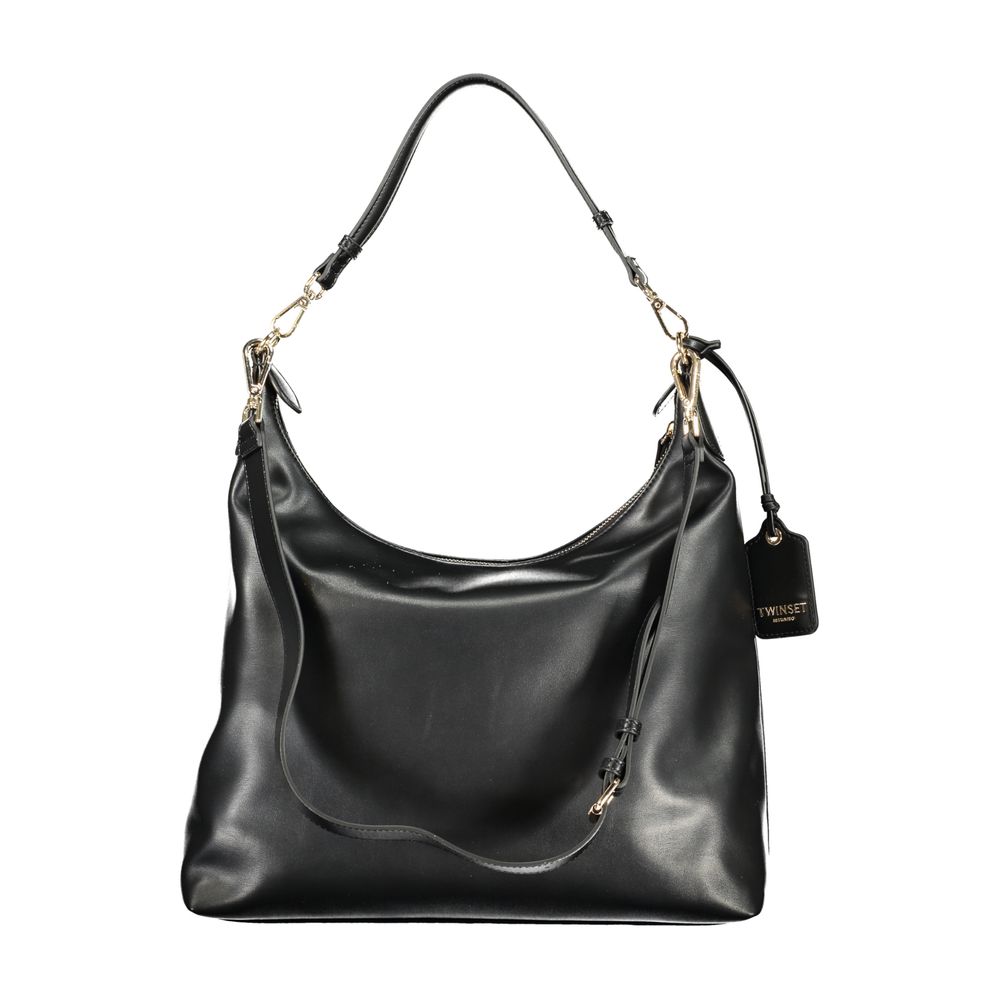 Twinset Black Polyurethane Women Handbag