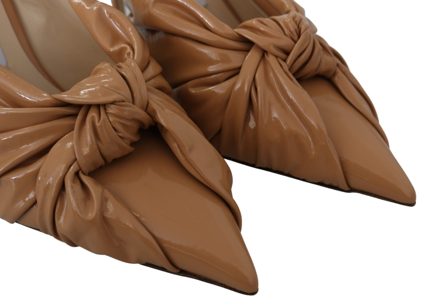 Jimmy Choo Elegante Pumps aus Leder mit spitzer Zehenpartie