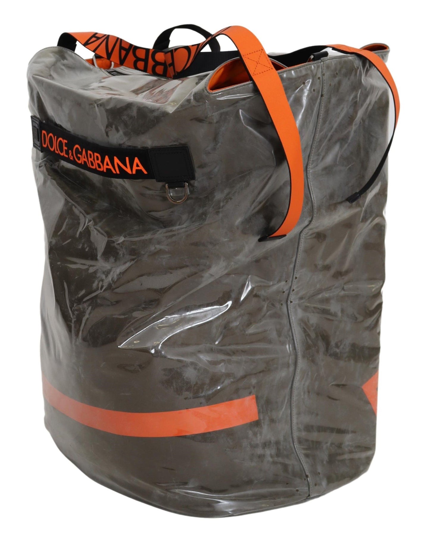 Dolce &amp; Gabbana Baumwolle Herren Große Stoff Grün Einkaufstasche