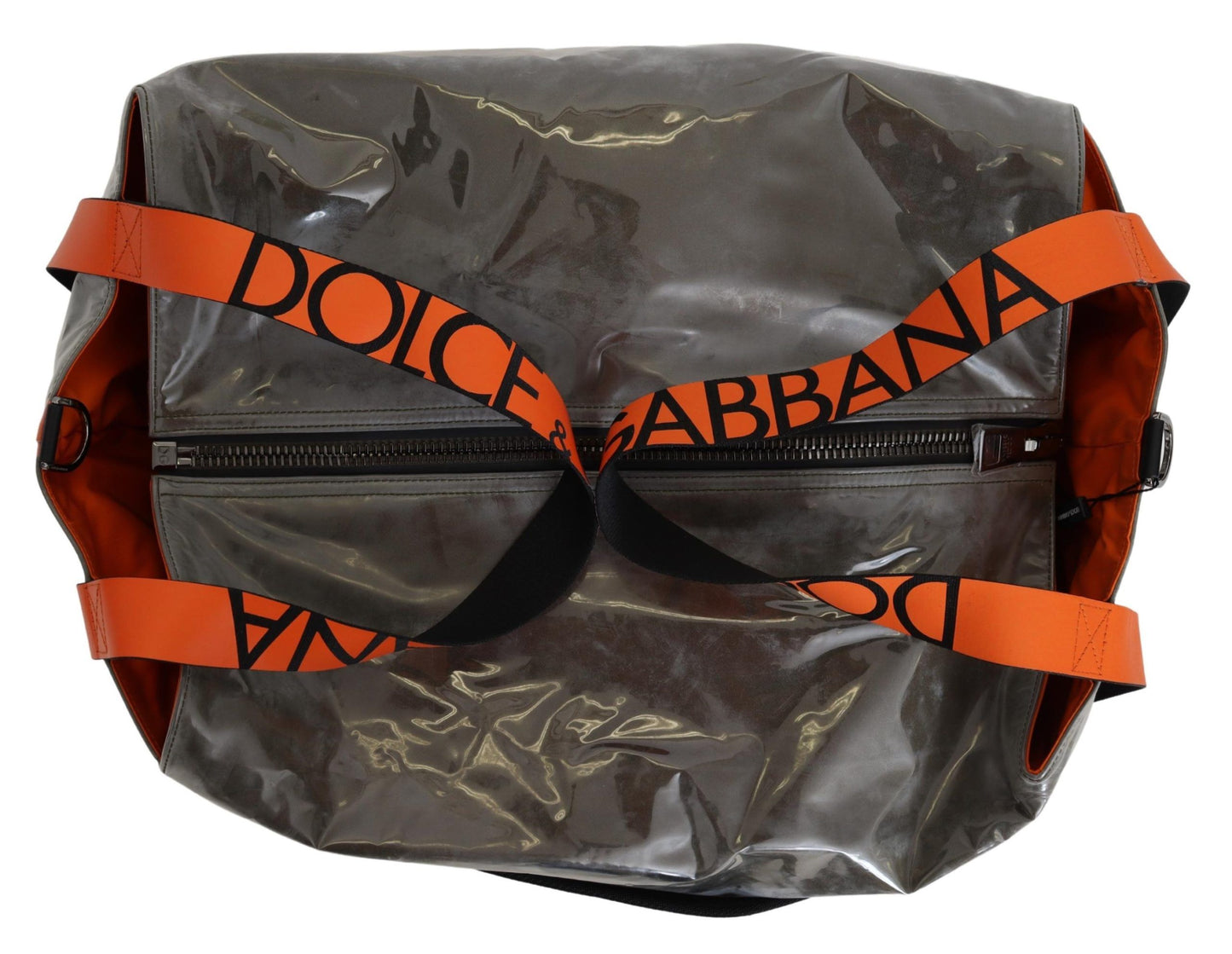Dolce &amp; Gabbana Baumwolle Herren Große Stoff Grün Einkaufstasche