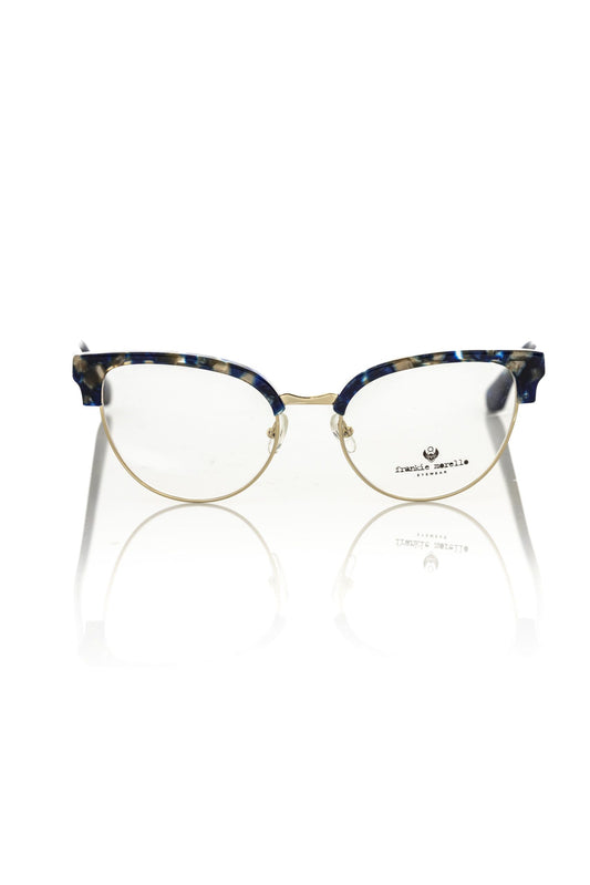 Frankie Morello Blue Metallic Fibre Women's Frame