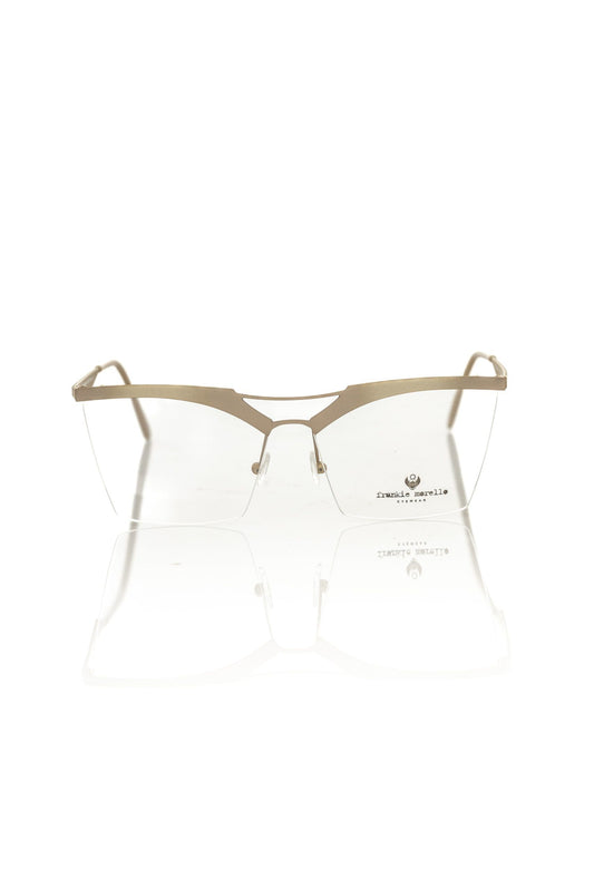 Frankie Morello Brown Metallic Fiber Women Frame